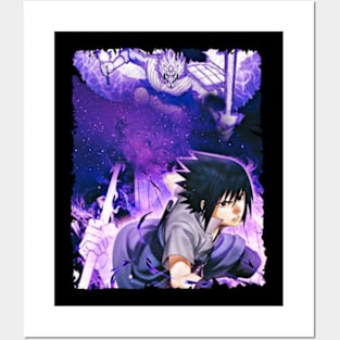 SASUKE UCHIHA MERCH VTG Posters and Art